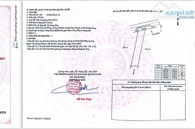 Ông 5 cần bán 2 lô mặt tiền sông Hội An, cách phố cổ 5 km. ngang 10 x27. giá 6 tr/1m2.