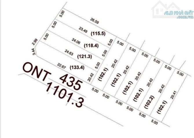 BÁN LÔ GÓC GAI MT TẠI LỘC AN LONG THÀNH ĐỒNG NAI, DT 1100M2, FULL THỔ CƯ, TIỆN PHÂN LÔ - 3