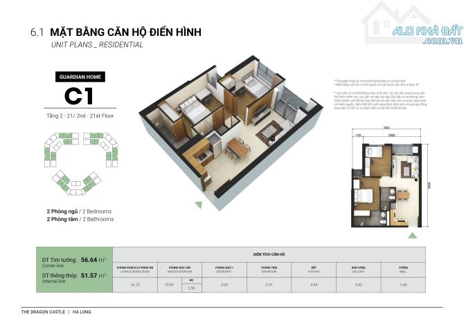 Chỉ 400 triệu sở hữu ngay căn 2PN Dragon Castle đẹp nhất Hạ Long, sát cạnh Aeon Mall vừa k - 3