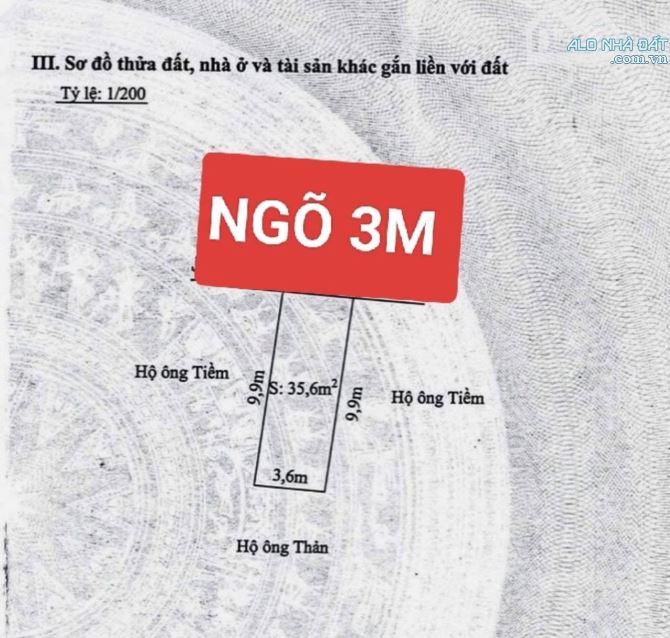 Bán nhà 3 tầng Ngô Gia Tự.35,6m2.Cách mặt đường 15m.Chỉ 1,62 tỷ - 4