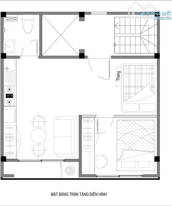 BÁN TÒA CCMN 6 TẦNG THANG MÁY - DT 45M2*9.55 TỶ - NGÕ TRƯỚC NHÀ THÔNG ÔTÔ QUA - 1