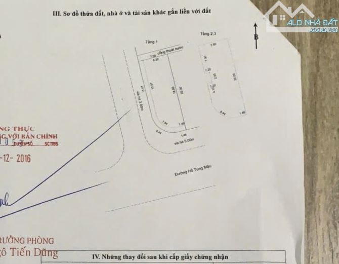 🔥 Nhà 3 tầng 2 mặt tiền đường Hồ Tùng Mậu  - Diện tích 142m2 ngang 7m5 - Giá 8,8 tỷ