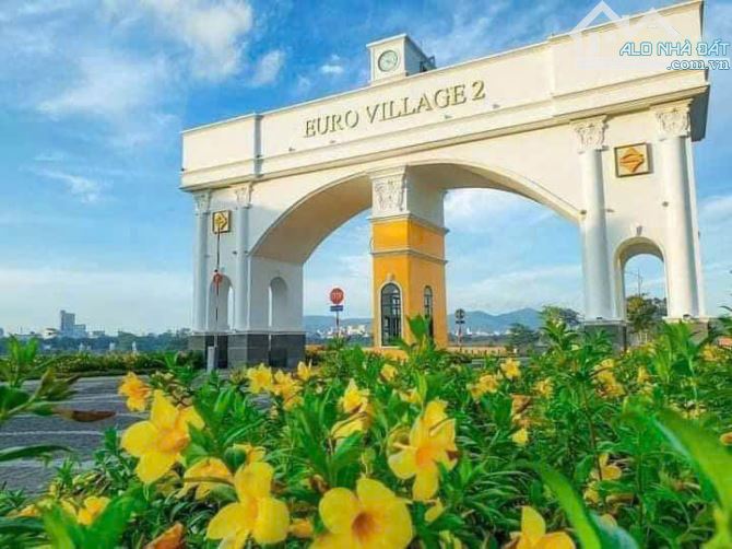 Bán lô đất biệt thự đường Giáng Hương 3, Euro Village 2, phường Hòa Xuân, Cẩm Lệ