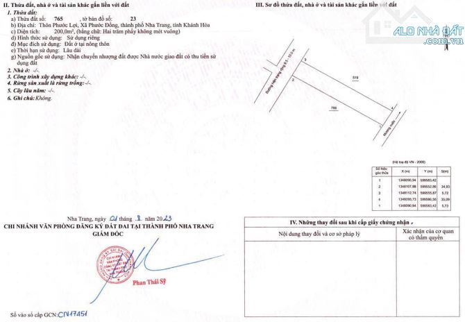 Bán đất mặt tiền đường Đồng Bò, Phước Đồng phù hợp đầu tư kinh doanh.