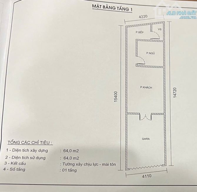 Nhà phố An Dương, Tây Hồ, Ô Tô Tải Vào Nhà, 64m, Mt 4m giá 2.15  tỷ - 1