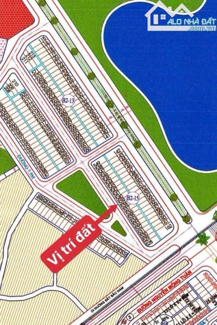 Bán lô đất đường Bàu Năng 12 đối diện công viên - Hoà Minh- 90m2 giá: 3.65 tỷ - 2