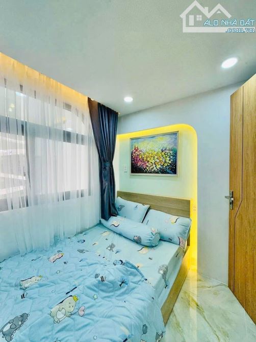 Hẻm ô tô 273 Nguyễn Văn Đậu, 4 tầng, 3 phòng ngủ, 4 WC - 6