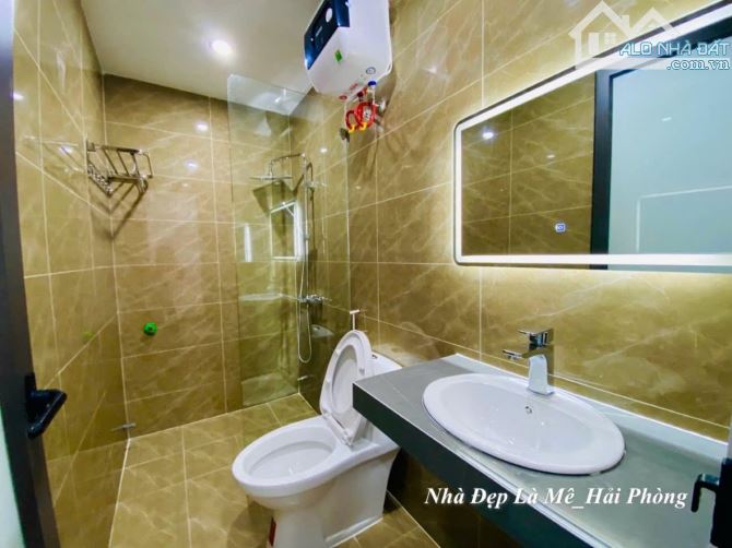 Bán Nhà 3 tầng Miếu Hai Xã, Lê Chân.Nhà Mới, Đẹp.40m2.Mặt tiền 4m.Giá chỉ 2,29 tỷ - 7