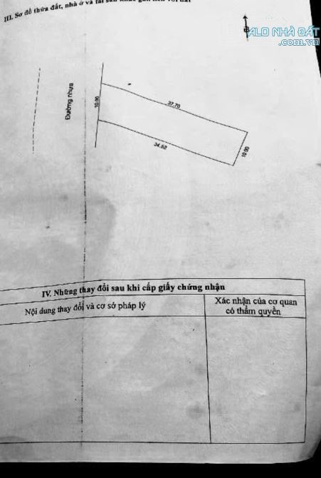 Đất xây nhà vườn, kho xưởng, đường nhựa 7,5m 350m2 có 120m2 đất ở giá rẻ.