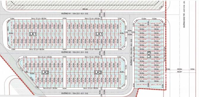 Mở bán gấp 27 lô đất 𝐊𝐃𝐂 Đ𝐚̀𝐨 𝐓𝐫𝐢́, Quận 7. Gần chung cư Q7.  Giá từ 2 tỷ 350/80m2 - 1