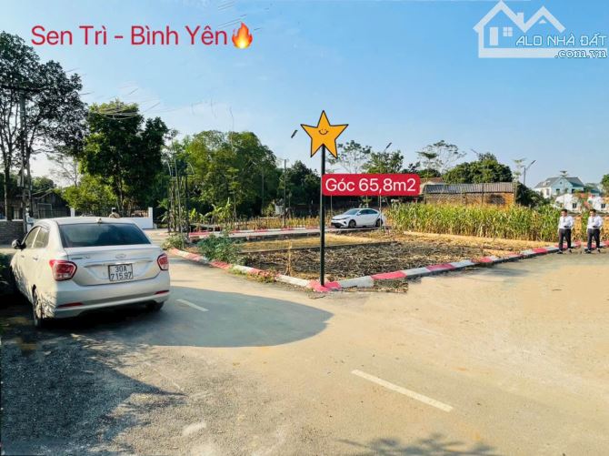 Cần bán 65m lô góc sen trì - Bình yên -CNC Hoà lạc - 1