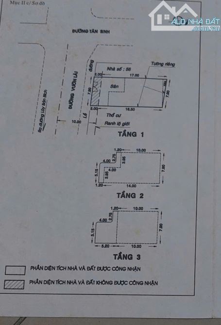 MẶT TIỀN ĐƯỜNG VƯỜN LÀI GẦN LŨY BÁN BÍCH, DT 7,9MX18M. 2 LẦU CỰC ĐẸP ! - 3