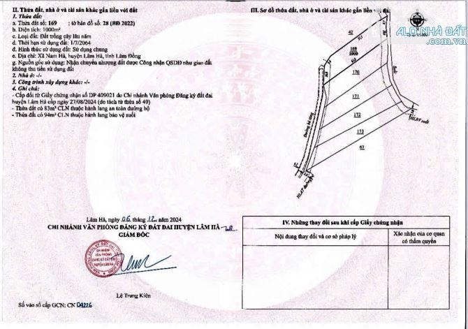 ✨ 1.000m2 giáp Suối To (QH: ĐẤT Ở) đã có Chỉ Tiêu Lên Thổ mua về Lên Thổ Được Ngay - 789Tr - 3