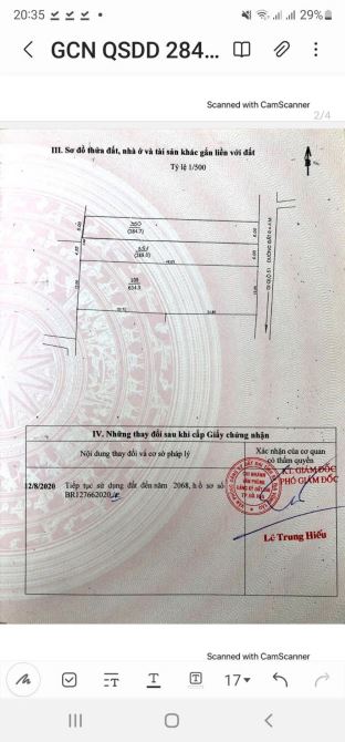 KHU DÂN CƯ PHƯỜNG KIM DINH, THÀNH PHỐ BÀ RỊA, Diện tích: 5,5x46 . giá 2 tỷ 250 triệu - 4