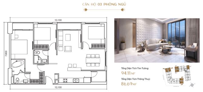 Mở bán căn hộ Hạng SangQuy Nhơn - SIMONA HEIGHT (Trần Hưng Đạo), Cách Bãi biển 200m - Sổ L - 5