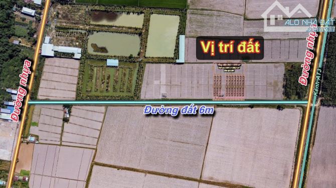 ✨ 5x49.7m (Full ONT) đường hiện hữu 6M thông ra 2 đầu Nhựa (QHLG: 20M) - GIÁ SIÊU RẺ 209TR - 7