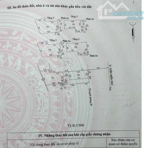 Mặt Tiền 233m2, Rộng 8m Điện Biên Phủ,Phường Vĩnh Ninh,Tp Huế