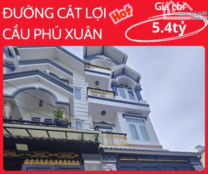 Bán Nhà HXH Đường Cát Lợi, Ngay Cầu Phú Xuân