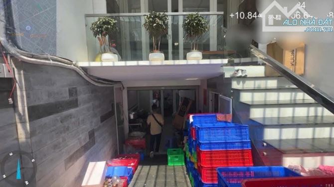 Ngộp Bank, Hẻm 6M, Khu Phân Lô, 80m2, 4 Tầng, Có Hầm - 1