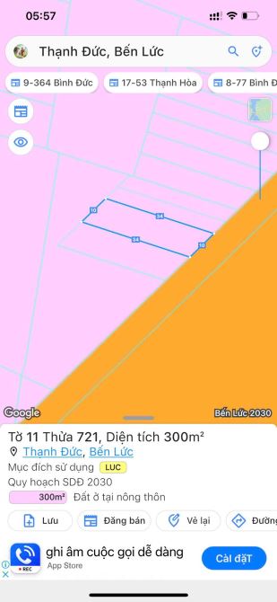 300 m2 giá 1tỷ650; 150m2 giá 950 thổ cư 100% cho ace lựa chọn tại Bến Lức rất gần SG ạ - 2