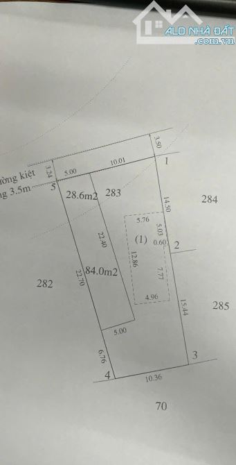 112m2 ngang 5m, cao văn khánh cách bến xe phía bắc 7 phút. 890tr - 2