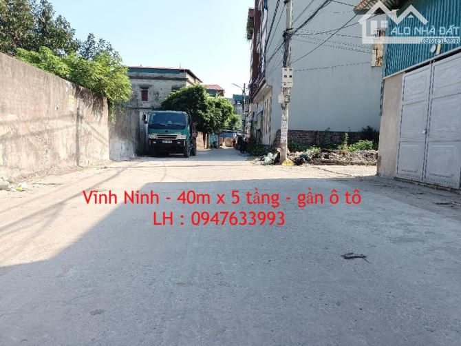 VĩnhNinh- - Nhà đẹp đón tết - Lô góc 3 mặt thoáng- Gần ô tô- khu vực phát triển từng ngày