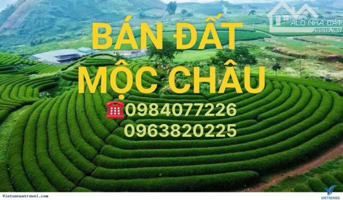 Chỉ 1,5tr/m2. Bán đất nghỉ dưỡng Mộc Châu vị trí vàng - 1