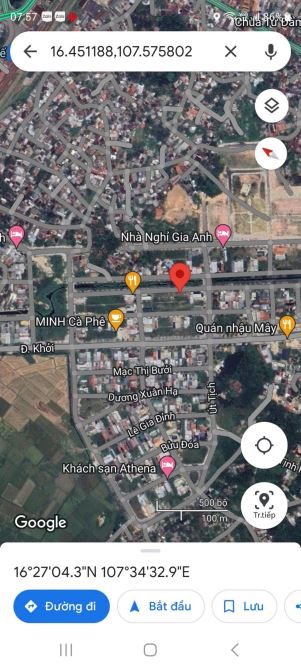 Khu quy hoạch Bàu Vá 2, 100m2 ( đường Hà Văn Chúc ) - 2