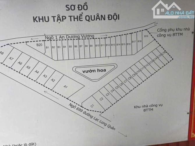 Bán đất Ngõ 699 Lạc Long Quân, Tây Hồ, Phân Lô 3 ô tô tránh 52m Đất Mt 4m giá 16.5 tỷ .