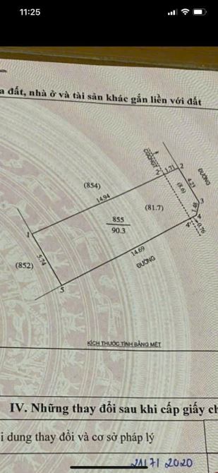 Bán lô đất 90m2 hai mặt tiền, lối 2 đường Nguyễn Chí Thanh, hưng đông, TP vinh nghệ An - 3