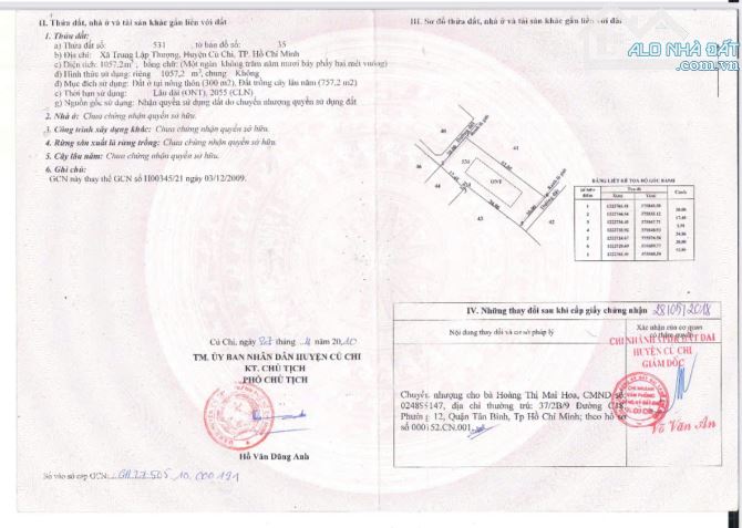 Chủ gửi bán đất vườn 1.057m2 có 300m2 thổ cư 2 mặt tiền trước sau, xã Trung Lập Thượng - 4