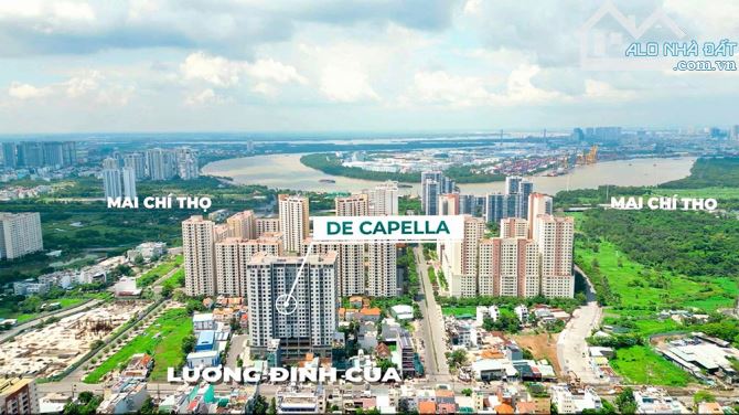 Giá gốc CĐT cuối cùng, căn hộ De Capella Lương Định Của, tặng vàng + phí Quản lý, full NT - 5