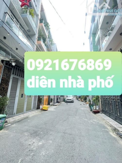 🏡🏡🏡NHÀ 4 TẦNG HẺM XE TẢI ĐƯỜNG QUANG TRUNG. PHƯỜNG 8 .GV ...DT 74M ...💸💸💸 8.8TỶ - 5