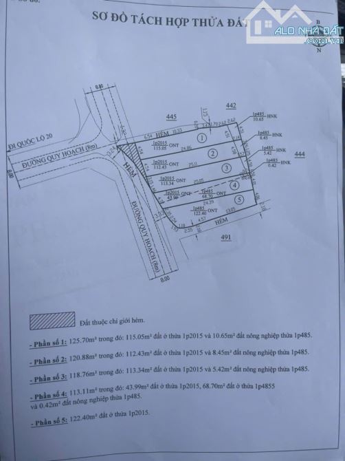 120m2 đất liên kế tại Xuân Thọ- Đà Lạt, gần Ql, đất bằng phẳng, view săn mây. Giá 2,4 tỷ - 8