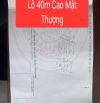 Thanh cao - Thanh oai - sát khu đấu giá 40m giá chỉ 1.3x tỷ