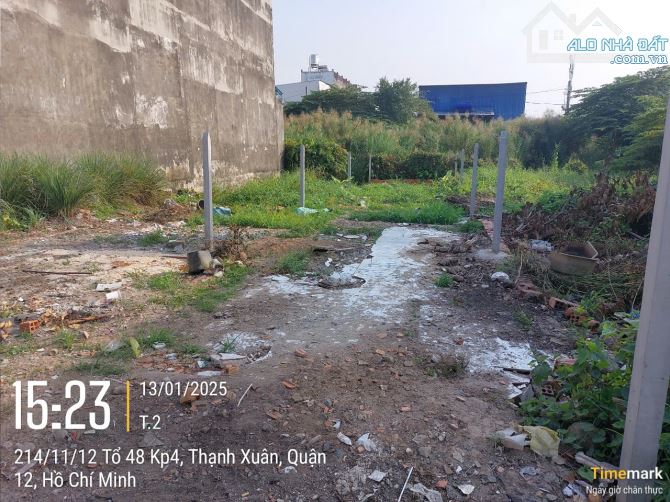 Hàng hiếm tại Thạnh Xuân 52, 2,7 tỷ, 80m2, đất thổ cư, Q12, HCM