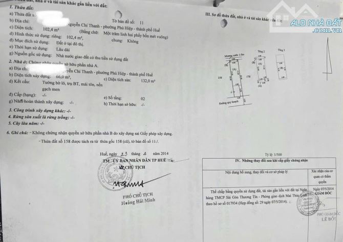 BÁN NHÀ 3 TẦNG KIỆT OTO TRÁNH NHAU GẦN CHỢ ĐÔNG BA QUẬN PHÚ XUÂN HUẾ - 10