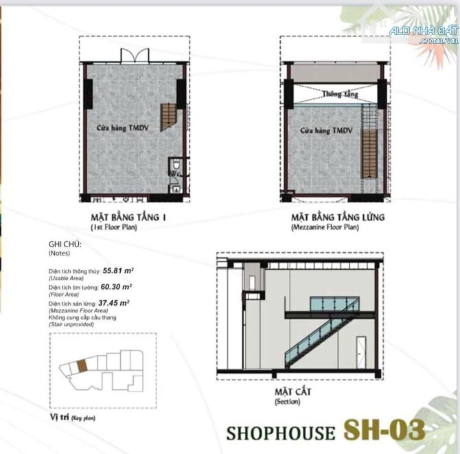 Bán 9 căn Shophouse Duplex 78m2 đến 260m2 Thảo Điền Green sẵn dòng tiền thuê chỉ 17tỷ - 9