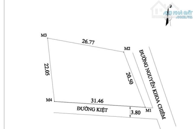 CHO THUÊ 600M2 ĐẤT MẶT TIỀN ĐƯỜNG NGUYỄN KHOA CHIÊM GIÁ CHỈ 6TR/THÁNG - 1