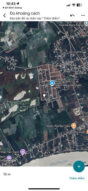 MỘT LÔ ĐẤT ĐẸP XÃ BẠCH DẰNG  TÂN UYÊN -TÍNH BINH DƯƠNG  Dt 100 m 5x20 full thổ cư - 1