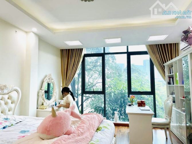 Hoa hậu Trung Kính, 5m ra phố, ô tô đỗ cửa, kinh doanh, thông sàn, 7T thang máy, 55m2 - 2