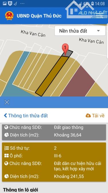 Bán nhà mặt tiền Kha vạn cân , phường linh đông thu nhập 40 tr/ tháng - 3