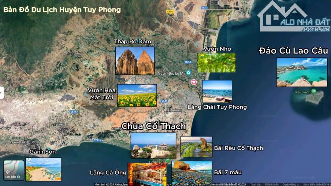 Đất đấu giá nhà nước ngay Trung tâm hành chính Phước Thể, Tuy Phong - cách biển chỉ 800m - 4