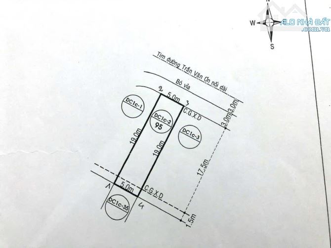 Bán lô đất hai mặt tiền đường trần văn ơn phường nguyễn văn cừ quy nhơn