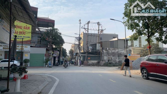 Bán đất mặt đường Văn Minh Di Trạch, Hoài Đức.