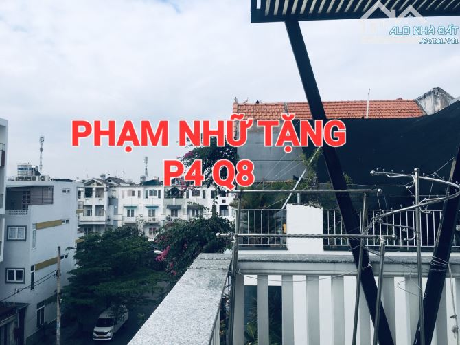 Bán nhà mặt tiền 4 tầng Phạm Nhữ Tăng p4 Q8, 108m2 [6m × 18m] nhỉnh 18 tỷ. TL gần Aeon Q8 - 1