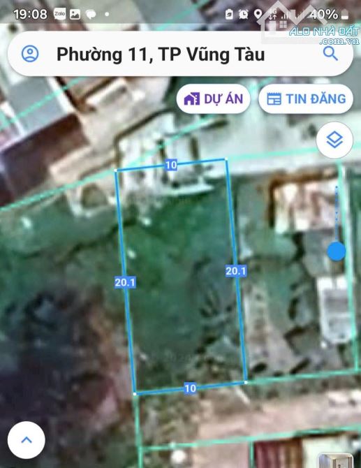 Bán đất nong nghiệp sổ riêng p11 dt 200m ngang 10 giá 2ty2 - 2