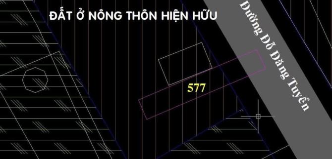 Bán đất thổ cư mặt tiền đường Đỗ Đăng Tuyển xã An Nhơn Tây Củ Chi TP HCM, DT: 5x30m. - 2