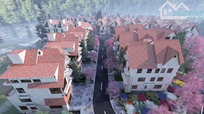 Khởi công khu biệt thự khép kín có bảo vệ khu riêng đẳng cấp Đà Lạt ,vị trí đồi cao view đ - 4