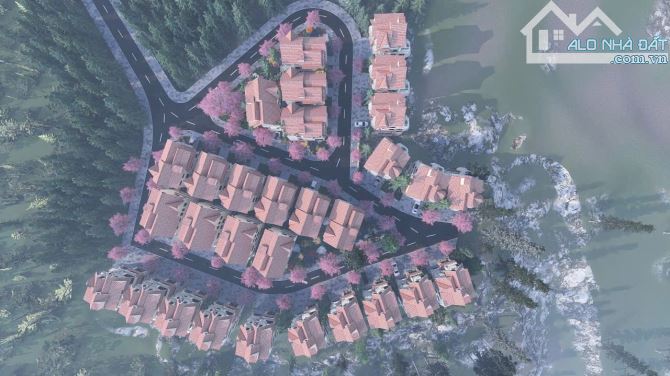 Khởi công khu biệt thự khép kín có bảo vệ khu riêng đẳng cấp Đà Lạt ,vị trí đồi cao view đ - 5